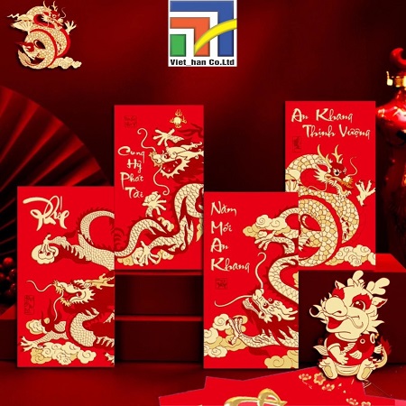 In bao lì xì Tết độc quyền mang lại may mắn